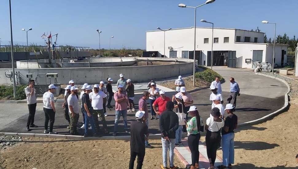 LAÜ, Güzelyurt Atık Arıtma Tesisi’ni ziyaret etti