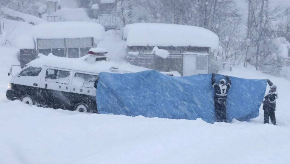 Japonya’da çığ felaketi: 3 kişi kayıp