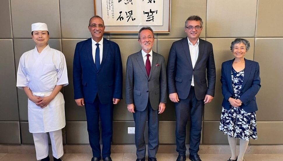 Tufan Erhürman, Japon Büyükelçi Yoshio Yamawaki ile görüştü