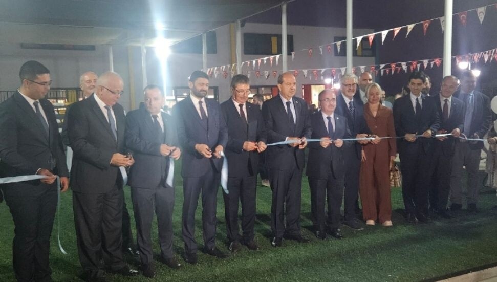 Türkiye Maarif Vakfı, SAMTAY Vakfı Suna-Ata Atun İlkokulunda ekolojik bahçe ve spor alanı törenle hizmete açıldı