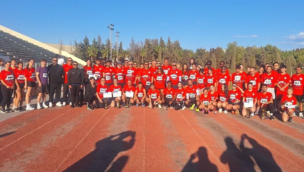 DAÜ, Cumhuriyet’in 42. yılına özel koşu etkinliği düzenledi