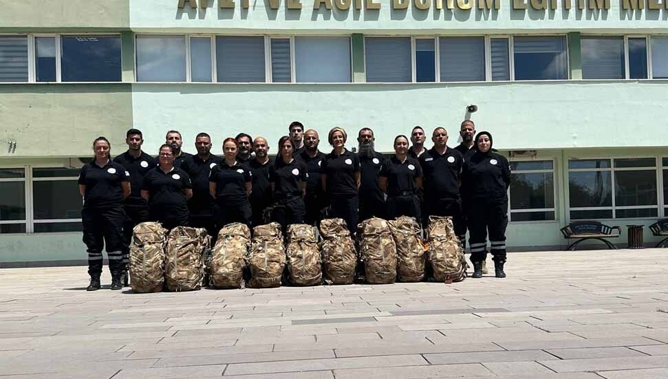 KKTC DAAK AFAD eğitimine katılmak üzere Ankara’da