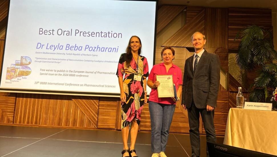 Leyla Beba Pozharani, Estonya’da en iyi sözlü sunum ödülüne layık görüldü