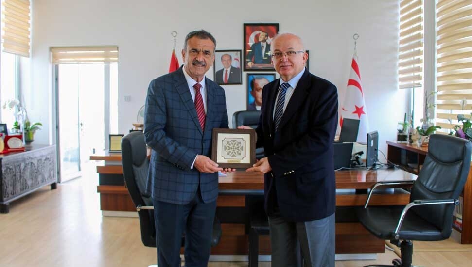 Gazimağusa Başkonsolosu Çetin, Süleyman Uluçay’ı ziyaret etti