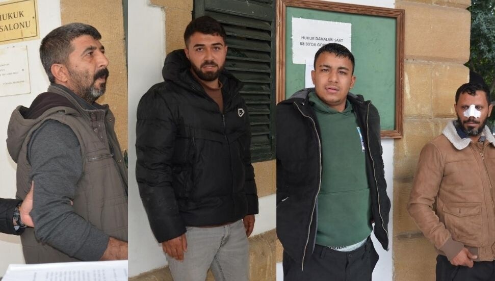 Lefkoşa'da 4 kişi birbirini darbetti: Teminata bağlandılar