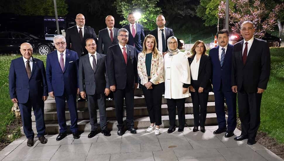 Meclis heyeti, TC-KKTC Dostluk Grubu ile bir araya geldi