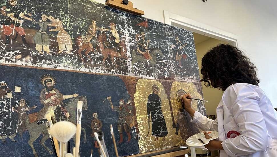 Resim Müzesi'nin 200 yıllık eserleri restore ediliyor