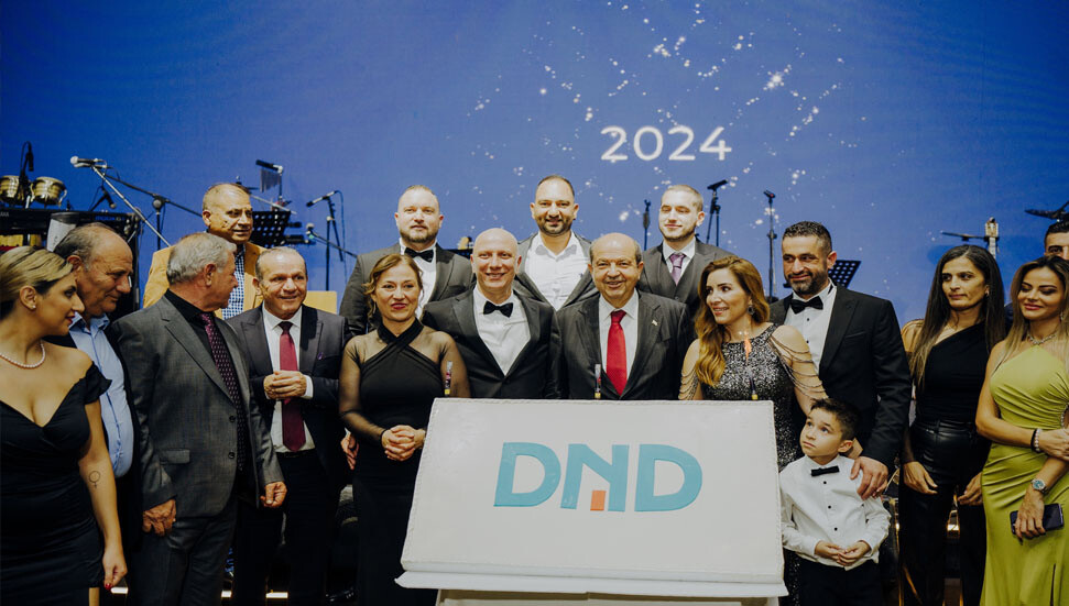 DND, iş ortakları ile yeni yılı kutladı