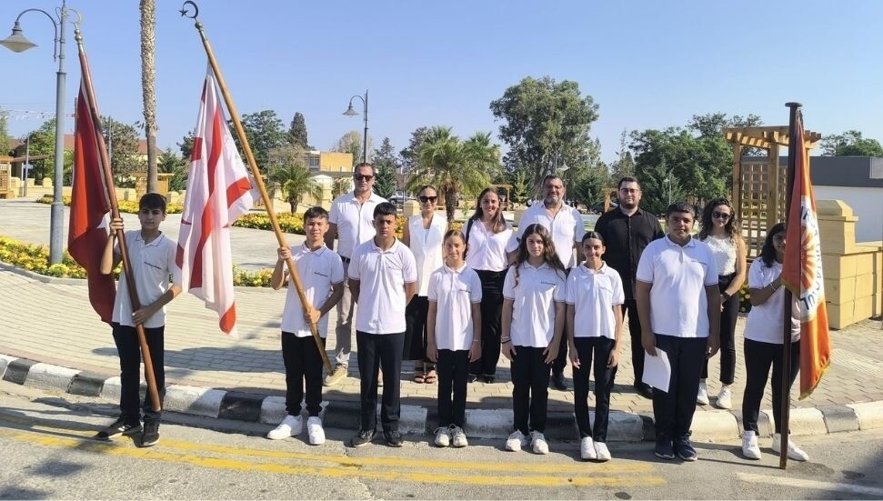 Güzelyurt Şehit Turgut Ortaokulu 20 Temmuz Barış ve Özgürlük Töreni’ni düzenledi