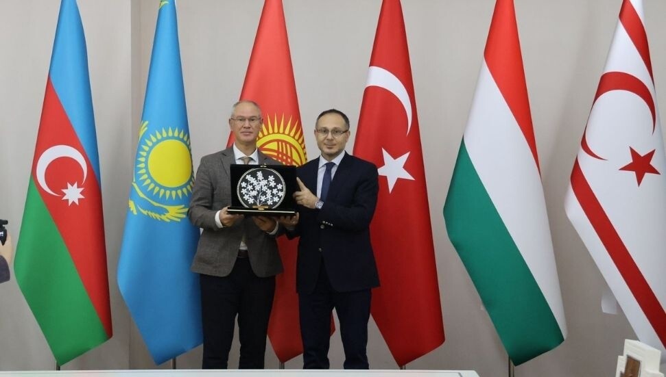 Oğuzhan Hasipoğlu TÜRKPA Genel Sekreteri'yle görüştü: TDT'de kalıcı üyelik hedefimiz