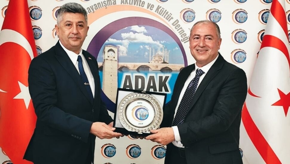 Sivil Savunma Başkanı Hakan Balaban, ADAKDER’i ziyaret etti