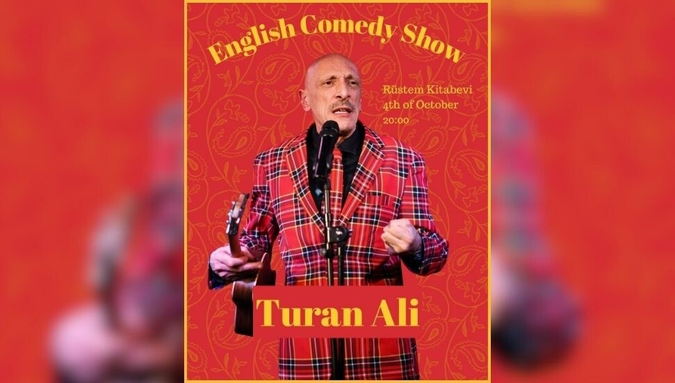 Turan Ali, 4 Ekim'de Rüstem Kitabevi’nde izleyiciyle buluşacak!