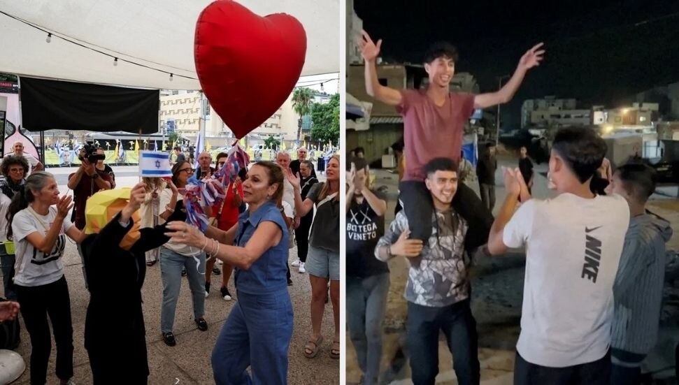 Joy in Israel and Gaza After Ceasefire Announced