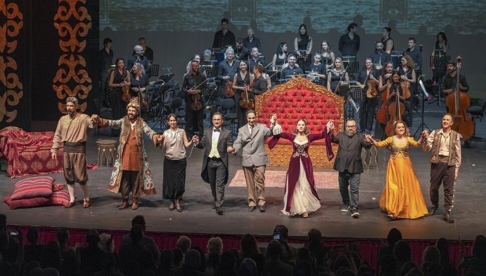 “Saraydan Kız Kaçırma” Operası Antalya Kültür Yolu Festivali’nde sahnelendi