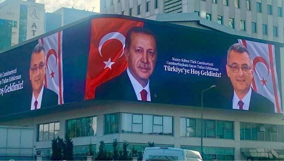 Cumhurbaşkanı Erhürman'ın ilk resmi ziyareti Ankara'da: Konya Yolu'nda dev karşılama!