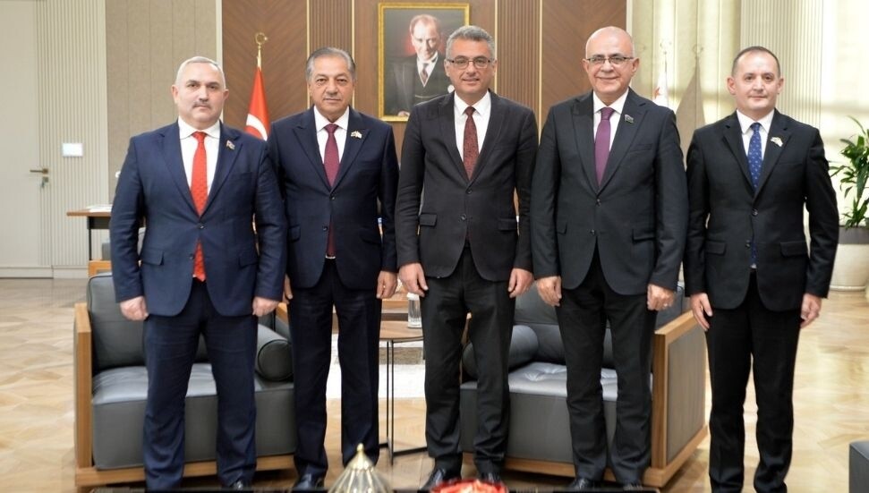 Cumhurbaşkanı Erhürman, Azerbaycan-KKTC Parlamentolararası Dostluk Grubu heyetini kabul etti