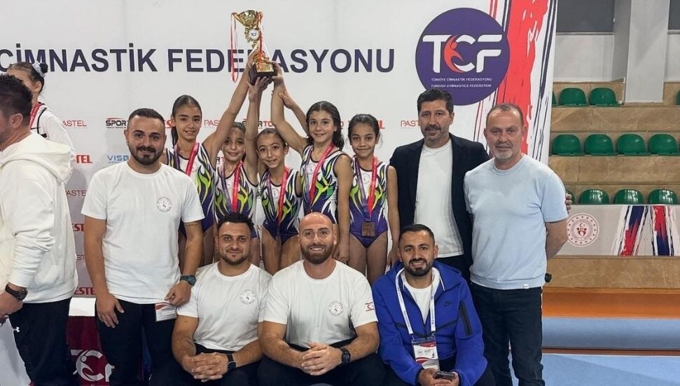 KKTC Cimnastik Takımı, Artistik Cimnastik Küçük Kızlar Müsabakası’nda Türkiye 3.’sü oldu