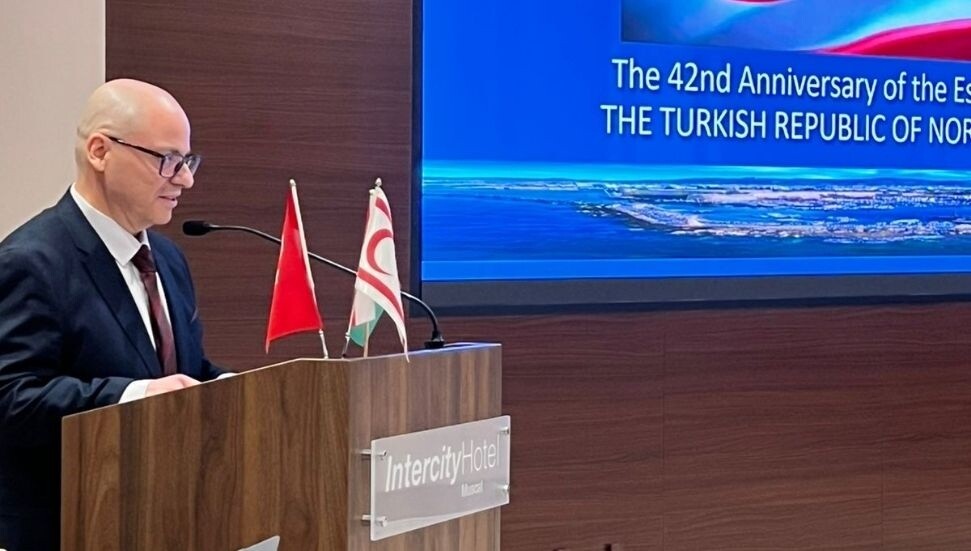 KKTC’nin 42’nci kuruluş yıl dönümü için Muskat’ta da resepsiyon düzenlendi