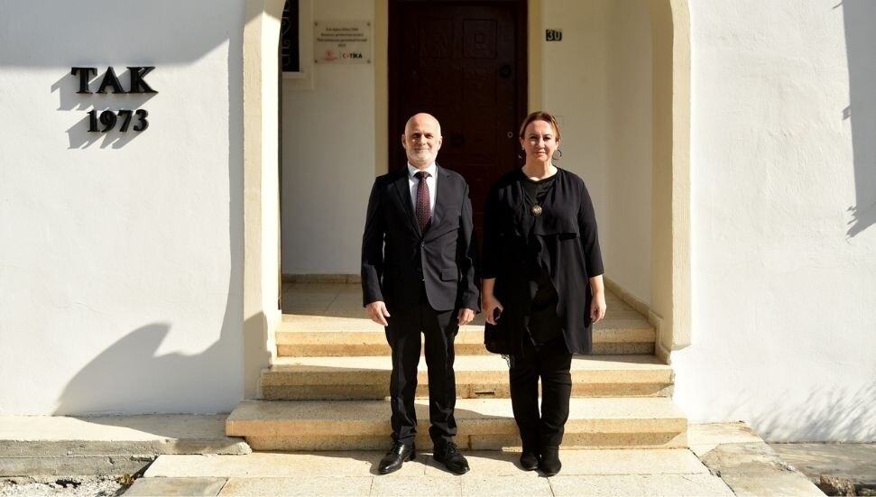 TİKA Lefkoşa Koordinatörü'nden, TAK Müdürü'ne veda ziyareti: Büyük bir boşluk dolduruldu