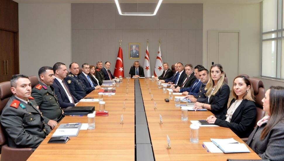 Cumhurbaşkanı Tufan Erhürman’ın çağrısıyla Cumhuriyet Güvenlik Kurulu ilk toplantısını yaptı