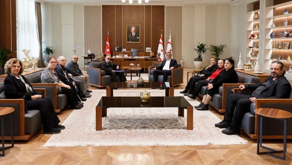 Cumhurbaşkanı Erhürman, 3 Aralık kapsamında Engelliler Federasyonu yetkililerini kabul etti