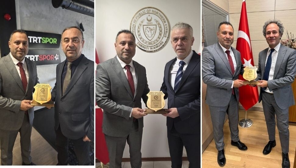 Spor Yazarları Derneği Başkanı Özsoy, Ankara’da temaslarda bulundu