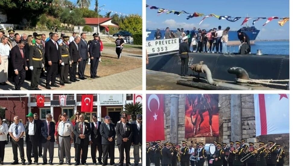 29 Ekim Cumhuriyet Bayramı törenlerle kutlandı