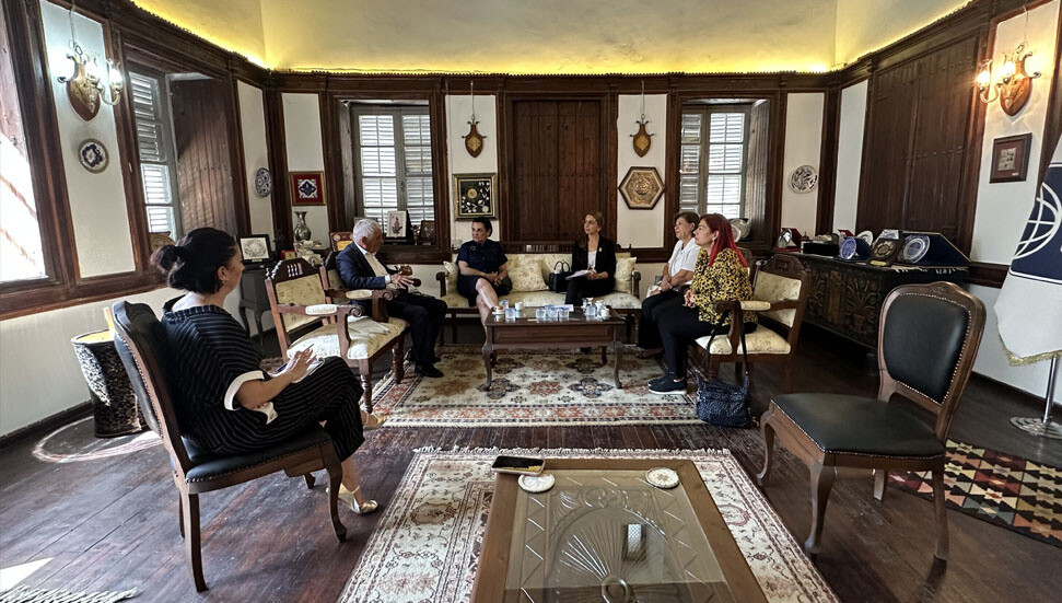 Özçınar ve Uluslararası Inner Wheel 222’nci Bölge Alasia Başkanı çevreyi görüştü