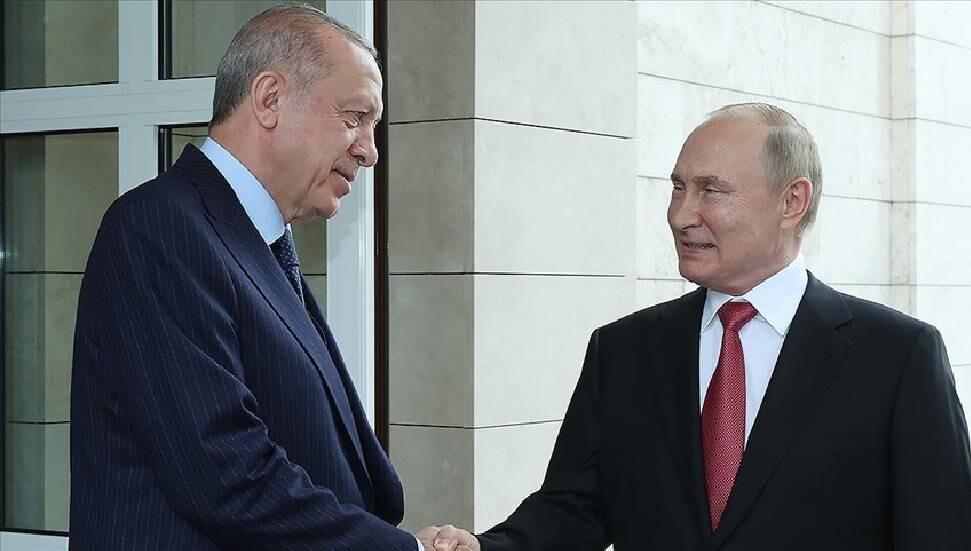 Türkiye Cumhurbaşkanı Erdoğan, Rusya Devlet Başkanı Putin ile telefonda görüştü