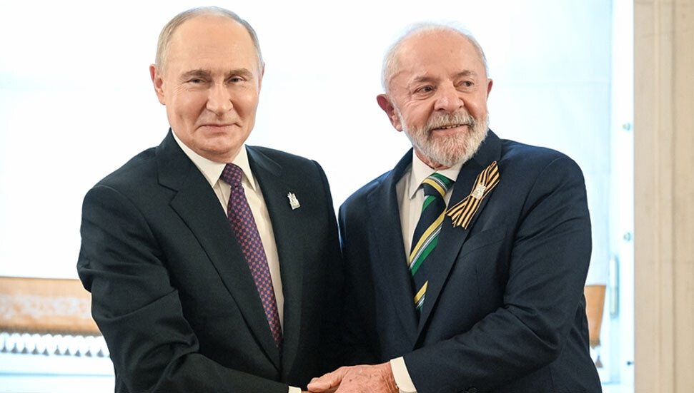 Putin, Brezilyalı mevkidaşı Lula da Silva ile telefonda görüştü