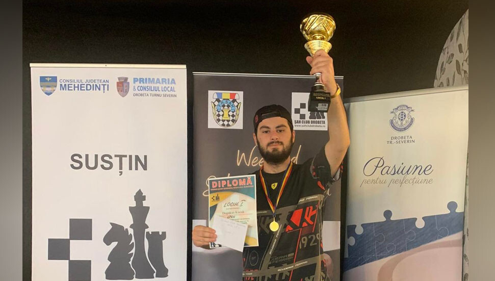 Doğukan Küçük, Romanya’da kazandığı ödülü “Şampiyon Melekler” için kullandı