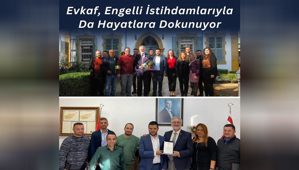 Evkaf engelli bireylere 2016 yılından itibaren istihdam olanağı sağlıyor