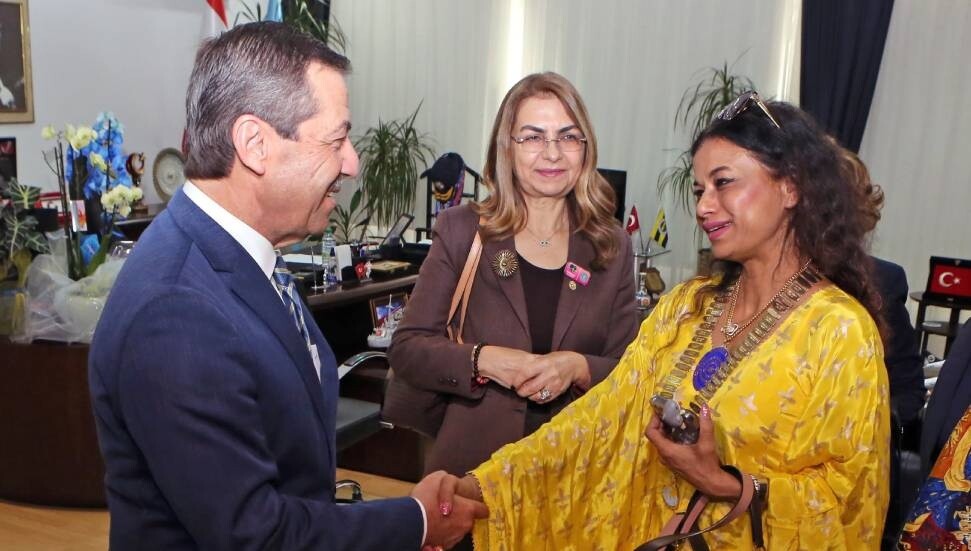 Tahsin Ertuğruloğlu, Uluslararası Inner Wheel Dünya heyetini kabul etti