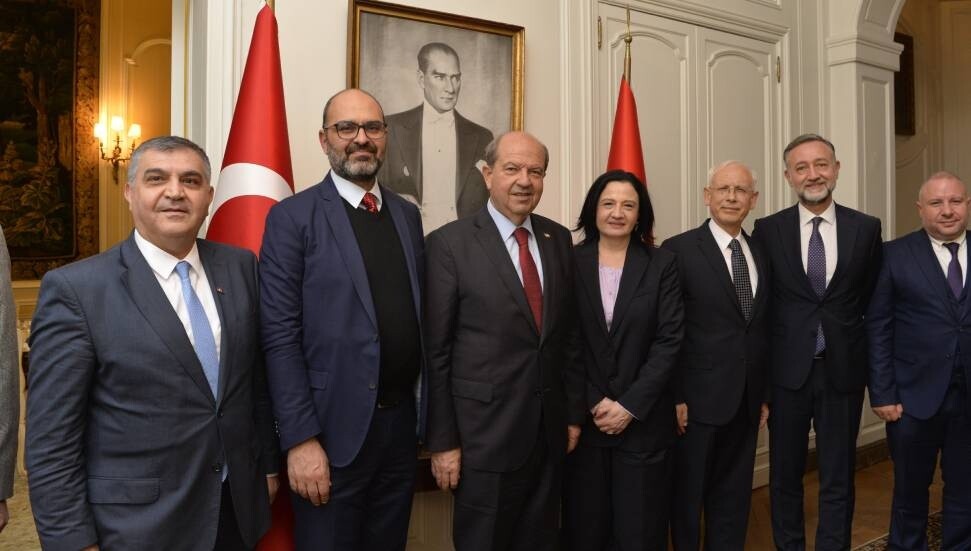 Tatar Discusses Cyprus Issue in Brussels