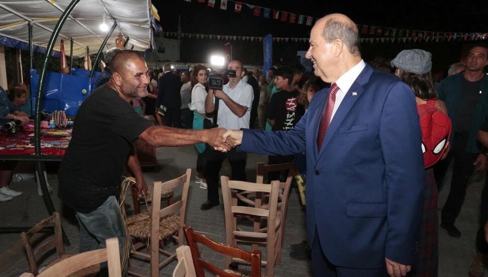 Cumhurbaşkanı Tatar, 21. Zeytin Festivali’ne katıldı