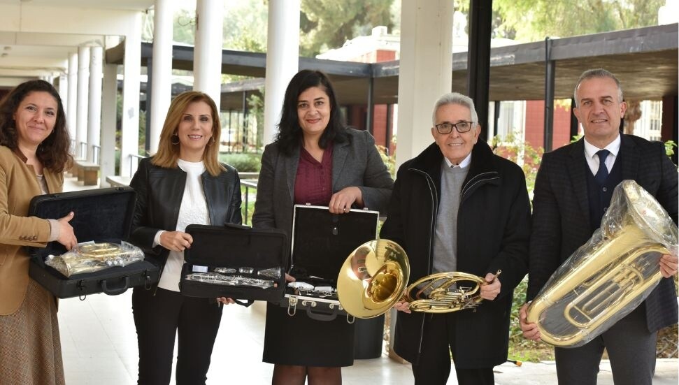 Lefkoşa Türk Lisesi’nin tarihi bandosu 57 yıl sonra yeniden hayat buluyor
