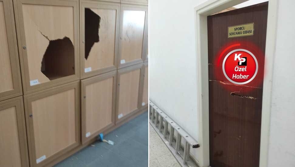 İskele’deki sporcular, bakımsız bir salonda sporlarını icra etmeye mahkum edildi