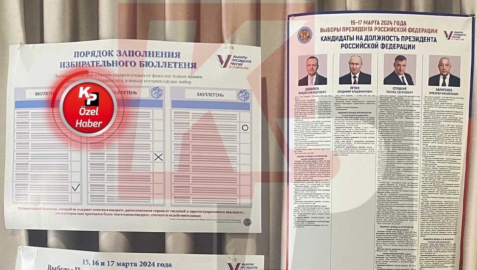 Rus vatandaşları, Rusya seçimleri için KKTC’de oy kullanıyor!