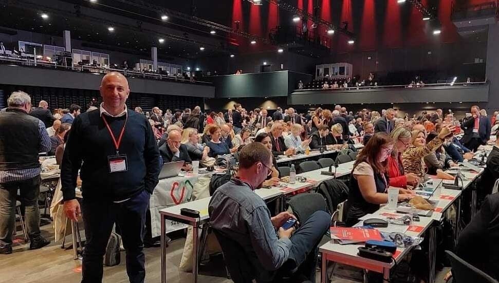 TÜRK-SEN, ETUC Genel Kurulu’na katıldı