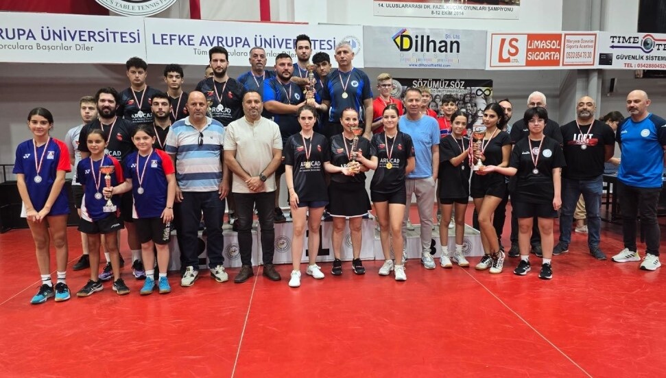 Masa Tenisi KTSYD Kupası tamalandı