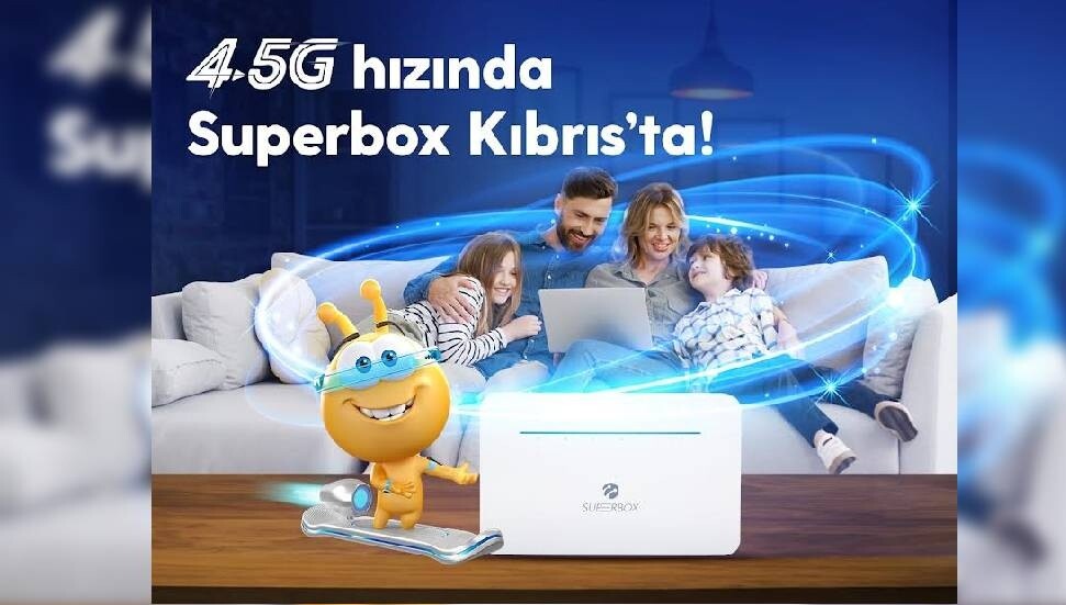 Kuzey Kıbrıs Turkcell Superbox’la ev internetini yeniden tanımlıyor