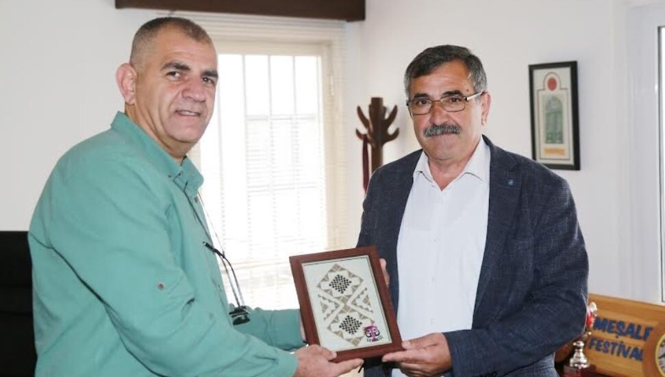 Taşkenti Geliştirme ve Güzelleştirme Derneği ilk ziyaretini Yüksel Çelebi’ye yaptı