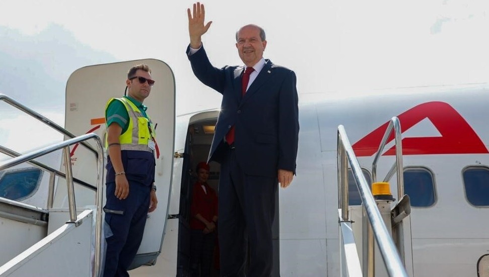Tatar, ABD’ye gitmek üzere adadan ayrıldı: "Kıbrıs sorununda şu anda ortak bir zemin olmadığı açık ve nettir”