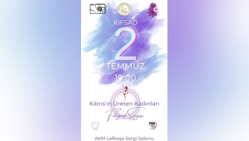 Kıbrıs'ın üreten kadınlarının fotoğraf sergisi, 2 Temmuz'da