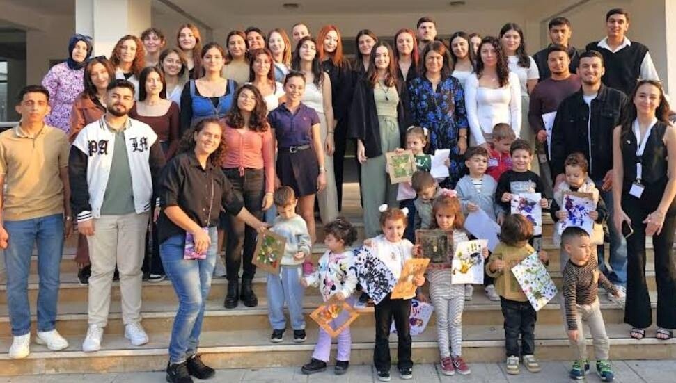 Çocuklar “Dünya Okul Dışarıda Günü”nü DAÜ’de deneyimlediler