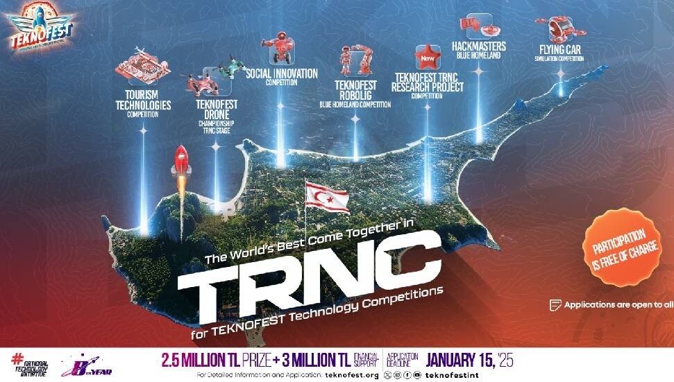 TEKNOFEST TRNC 2025 Technology Competitions Applications Now Open!