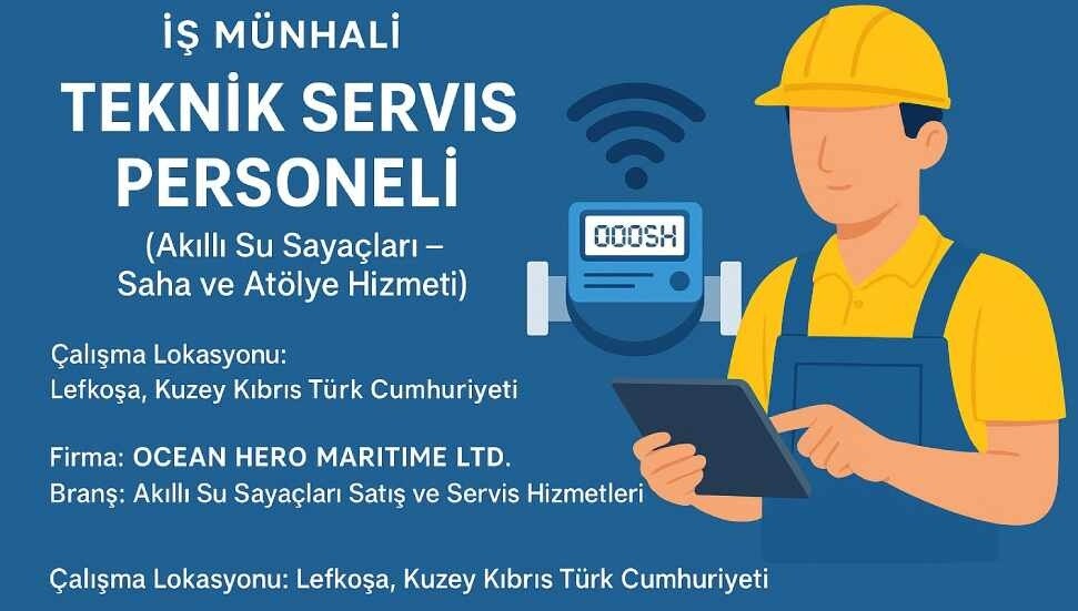 Ocean Hero Maritime'dan iş münhali duyurusu