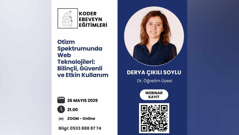 Kıbrıs Otizm Derneği bu akşam ağ teknolojileri kullanımı konulu webinar düzenliyor