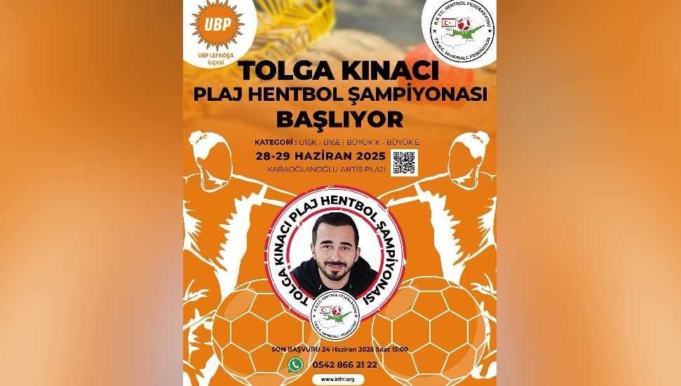 Tolga Kınacı Play Hentbol Turnuvası için geri sayım başladı