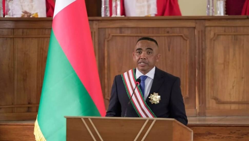 Army Colonel Sworn In as Madagascar President